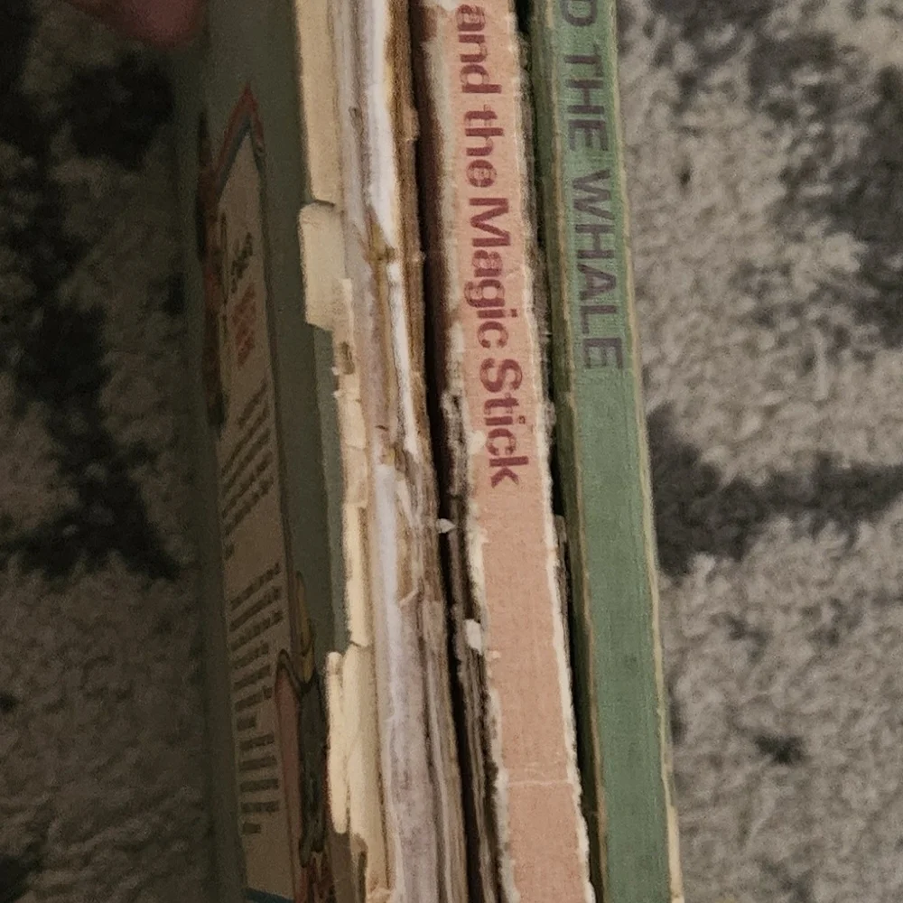 Vintage 1960s Disney Pinocchio And‎ Donald Duck Books 3 Piece